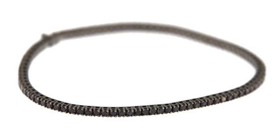 Bracciale Chimento Uomo in Oro bianco Diamante Black 3.20 Ct 82009785 - 82009785